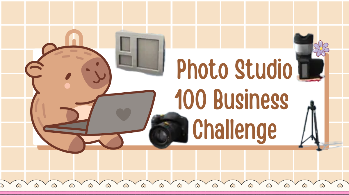 Photography Studio | 100 Business Challenge