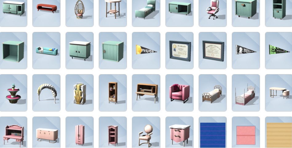 Copperdale High School classroom with lockers, whiteboard, and podium.