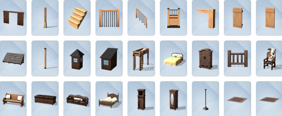 Red barn, stables, nectar maker, and jump course.