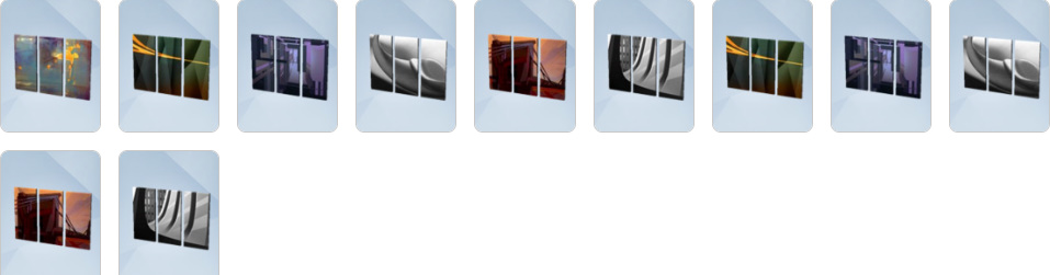 City Living Build/Buy objects including karaoke machine, bubble blower, and modern apartment furniture.