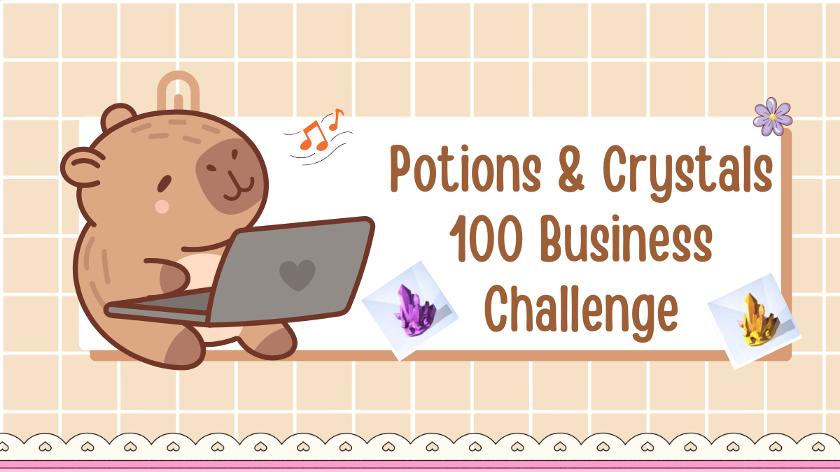 Potions & Crystals Shop | 100 Business Challenge