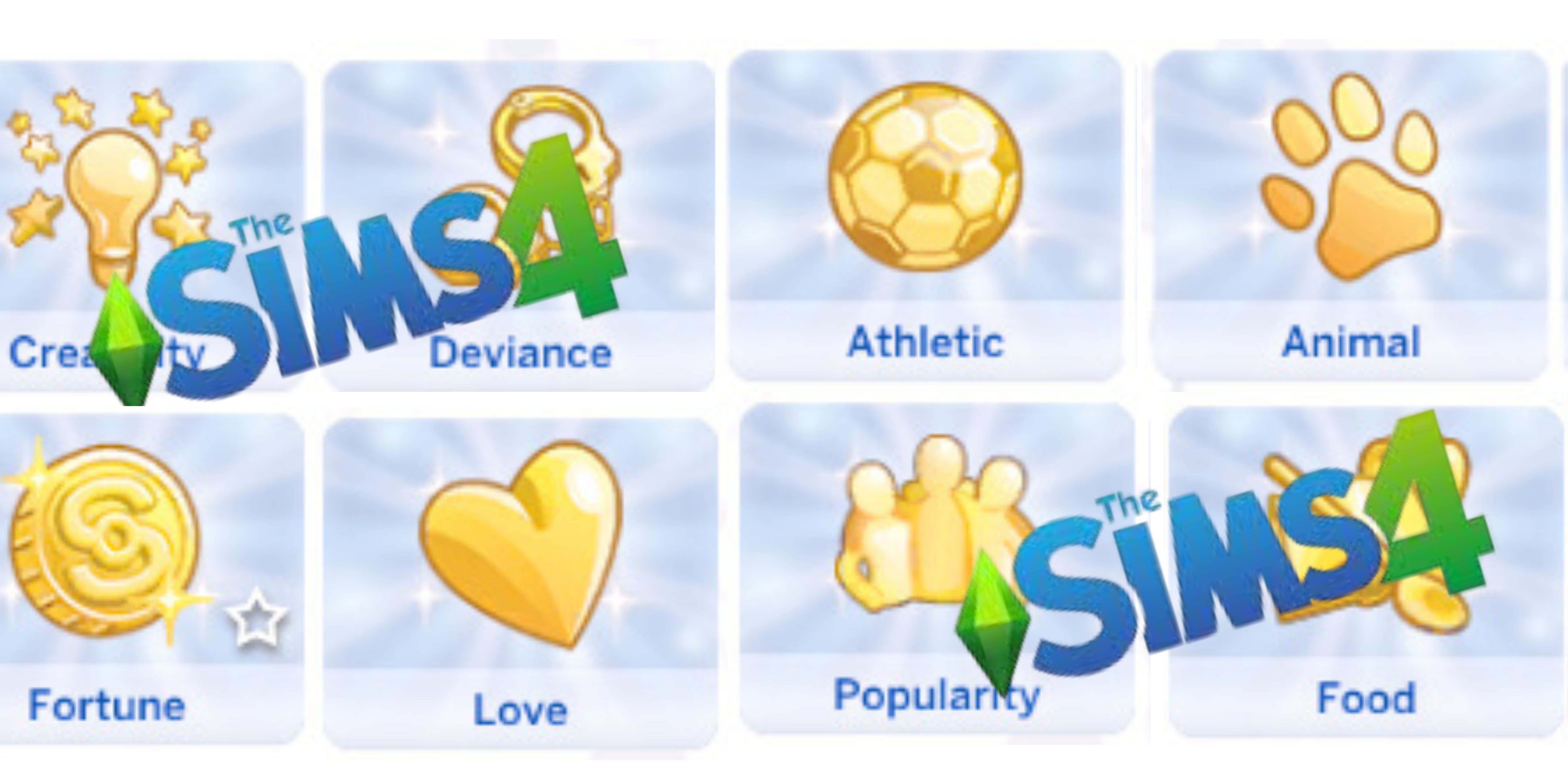 The sims 4 aspirations banner