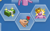 Three personality trait icons selected in The Sims 4 Create-a-Sim.